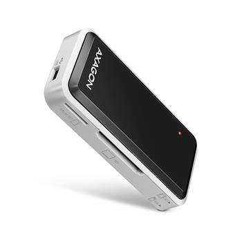 Axagon Mini USB Čtečka SD/microSD/XD/CF/MS Karet