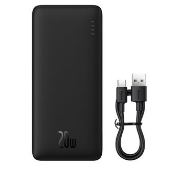 Baseus Airpow 20W Fast Charge Powerbanka 20000mAh Black