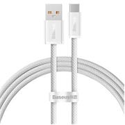 Baseus CALD000602 Dynamic Series Fast Charging Datový Kabel USB - USB-C 100W 1m White