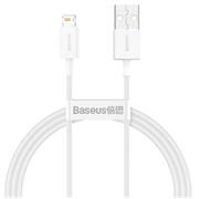 Baseus CALYS-A02 Superior Fast Charging Kabel Lightning 2.4A 1m White