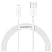 Baseus CALYS-B02 Superior Fast Charging Kabel Lightning 2.4A 1.5m White