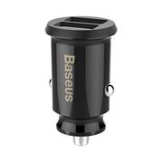 Baseus CCALL-ML01 Grain Nabíječka do Auta 15.5W 2x USB Black