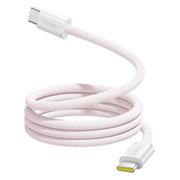 Baseus Dynamic 4 Pro Series Datový Kabel USB-C - USB-C 100W 1m Baby Pink