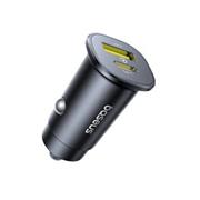 Baseus GoTrip Nabíječka do Auta USB-C/USB-A 30W Cosmic Black