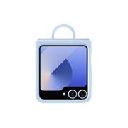 EF-PF741TLE Samsung Silikonový Kryt s Kroužkem pro Galaxy Z Flip 6/7 FE Blue