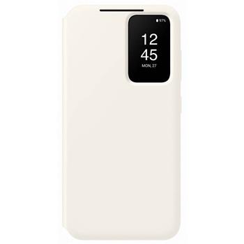 EF-ZS911CUE Samsung Clear View Pouzdro pro Galaxy S23 Cream