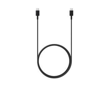 EP-DX310JBE Samsung USB-C/USB-C Datový Kabel 3A 1.8m Black (Bulk)