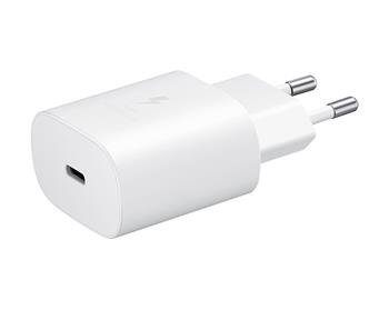 EP-TA800EWE Samsung USB-C 25W Cestovní nabíječka White (OOB Bulk)