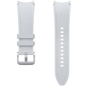 ET-SHR95SSE Samsung Galaxy Watch 6/6 Classic Kožený Řemínek (Vegan) S/M Silver