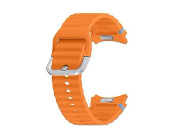 ET-SNL30SOE Samsung Galaxy Watch 4/4 Classic/5/5 Pro/6/6 Classic/7/FE Sportovní Řemínek S/M Orange
