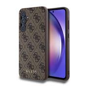 Guess 4G Zadní Kryt pro Samsung Galaxy A55 5G Brown