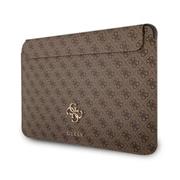 Guess PU 4G Metal Logo Computer Sleeve 13" Brown