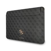 Guess PU 4G Metal Logo Computer Sleeve 13" Grey