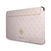 Guess PU 4G Metal Logo Computer Sleeve 13" Pink