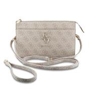 Guess PU 4G Metal Logo Kabelka na Telefon Pink