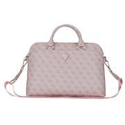 Guess PU 4G Triangle Logo Taška na Notebook 13/14/15" Pink