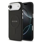 Guess PU Saffiano MagSafe Zadní Kryt pro iPhone 17 Air Black