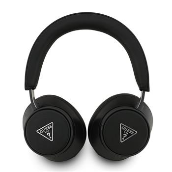 Guess PU Saffiano Triangle Logo ENC Bezdrátová Sluchátka Black