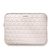 Guess Quilted Obal pro Notebook 13" Pink