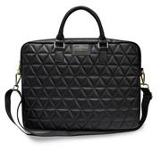 Guess Quilted Taška pro Notebook 15" Black