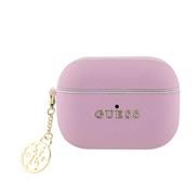 Guess Saffiano 4G Charm Pouzdro pro AirPods Pro 2 Pink