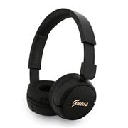 Guess Script Metal Logo Bezdrátová Sluchátka Black