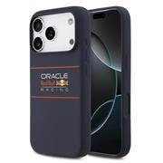 Red Bull Silicone Horizontal Logo MagSafe Zadní Kryt pro iPhone 17 Pro Max Navy