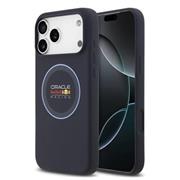 Red Bull Silicone Blue Ring MagSafe Zadní Kryt pro iPhone 17 Pro Max Navy