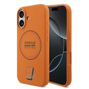 Red Bull Silicone Blue Ring MagSafe Zadní Kryt pro iPhone 17 Orange