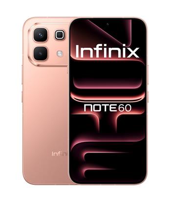 Infinix NOTE 60 8+256GB Rose Gold