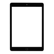 iPad 5 2017 a iPad Air Dotyková Deska Black 