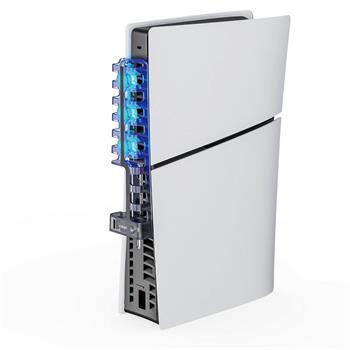 iPega P5S005 Přídavné Chlazení s RGB pro PS5 Slim Transparent