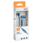 JBL T160 In-Ear Headset 3,5mm Blue