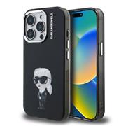 Karl Lagerfeld IML Aquarelle Karl Zadní Kryt pro iPhone 15 Pro Max Black