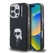 Karl Lagerfeld IML Aquarelle Karl Zadní Kryt pro iPhone 16 Pro Max Black