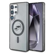 Karl Lagerfeld IML K&CH Heads MagSafe Zadní Kryt pro Samsung Galaxy S25 Ultra Black