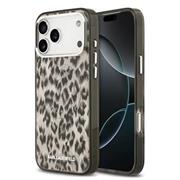 Karl Lagerfeld IML Leopard MagSafe Zadní Kryt pro iPhone 17 Pro Max Brown