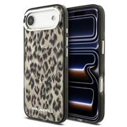 Karl Lagerfeld IML Leopard MagSafe Zadní Kryt pro iPhone Air Brown