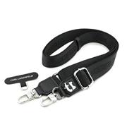 Karl Lagerfeld Universal Crossbody Popruh Choupette Patch Black