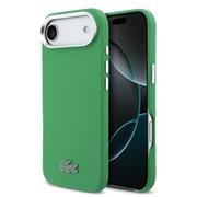 Lacoste Iconic Petit Pique Metal Logo MagSafe Zadní Kryt pro iPhone Air Green