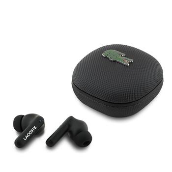 Lacoste Iconic Petit Pique TWS Bezdrátová Sluchátka Black