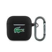 Lacoste Liquid Silicone Croc Logo Pouzdro pro AirPods 4 Black