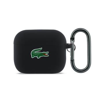 Lacoste Liquid Silicone Croc Logo Pouzdro pro AirPods Pro 3 Black