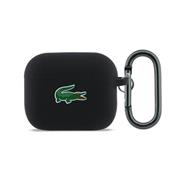 Lacoste Liquid Silicone Croc Logo Pouzdro pro AirPods Pro 3 Black 