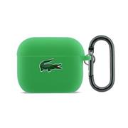 Lacoste Liquid Silicone Croc Logo Pouzdro pro AirPods Pro 3 Green