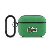Lacoste Petit Pique Croc Logo Patch Pouzdro pro AirPods Pro 3 Green
