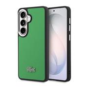 Lacoste Petit Pique Metal Logo Magnetic Zadní Kryt pro Samsung Galaxy S26 Estragon Green