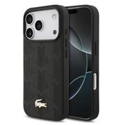 Lacoste PU Nomogramme Gold Logo MagSafe Zadní Kryt pro iPhone 17 Pro Black