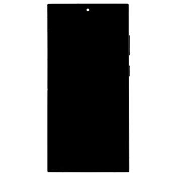 LCD display + Dotyk + Přední Kryt pro Samsung S918B Galaxy S23 Ultra Phantom Black