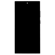 LCD display + Dotyk + Přední Kryt pro Samsung S918B Galaxy S23 Ultra Phantom Black
